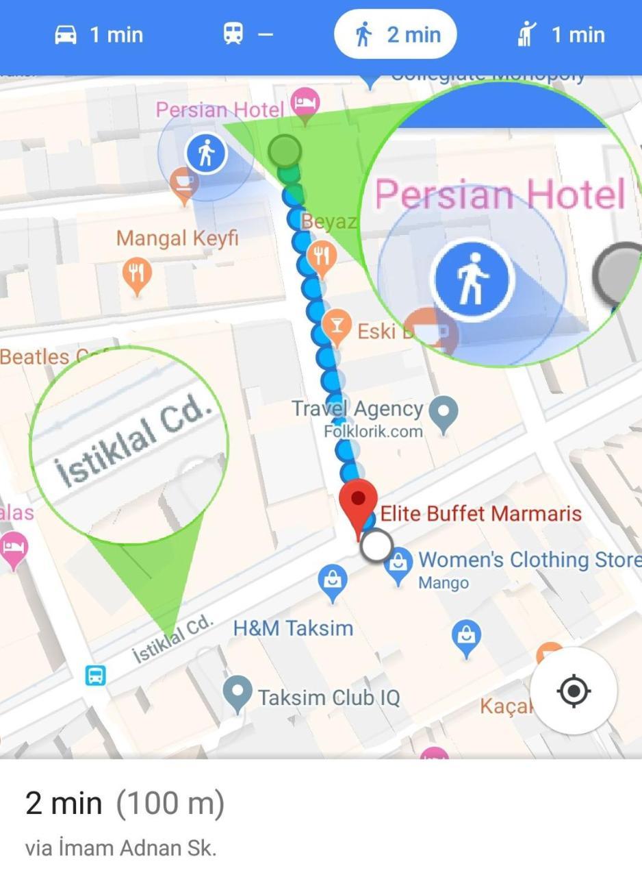 Persian Hotel İstanbul Dış mekan fotoğraf